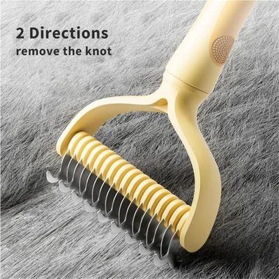 LYCXAMES - Brosse - Professionnelle double face anti-nœuds