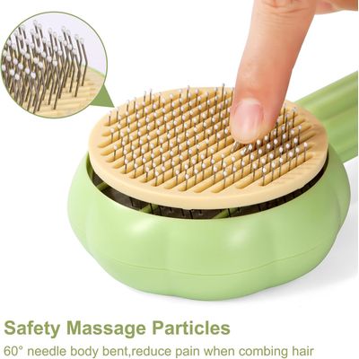 Brosses autonettoyantes acier inoxydable pour chiens et chats