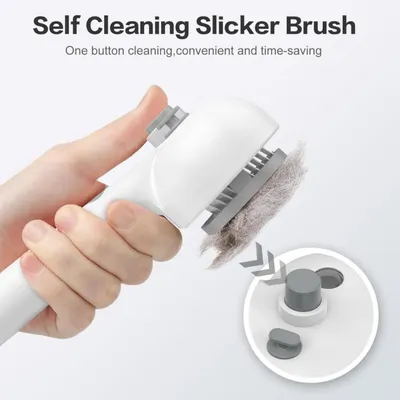 Brosse vapeur 2 en 1 rechargeable chiens chats Brosse vapeur 2 en 1 rechargeable chiens chats