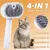 3-in-1-Dampfbürste für Hunde und Katzen: Massage und Haarentfernung 3-in-1-Dampfbürste für Hunde und Katzen: Massage und Haarentfernung