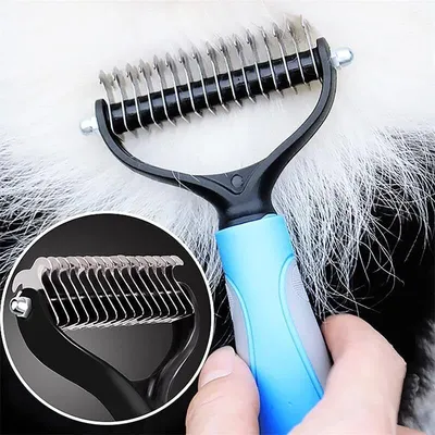 SERBIA - Brosse autonettoyante - Râteau anti-mousse double face SERBIA - Brosse autonettoyante - Râteau anti-mousse double face