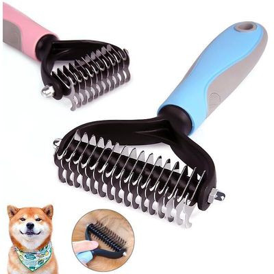 SERBIA - Brosse autonettoyante - Râteau anti-mousse double face