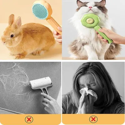 Selbstreinigende Massagebürste (Katzen/Hunde)