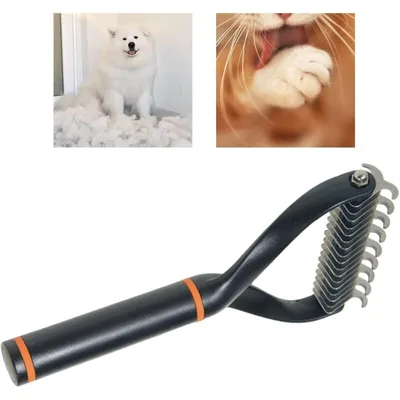 Peigne toilettage pro - Démêloir efficace poils longs Peigne toilettage pro - Démêloir efficace poils longs