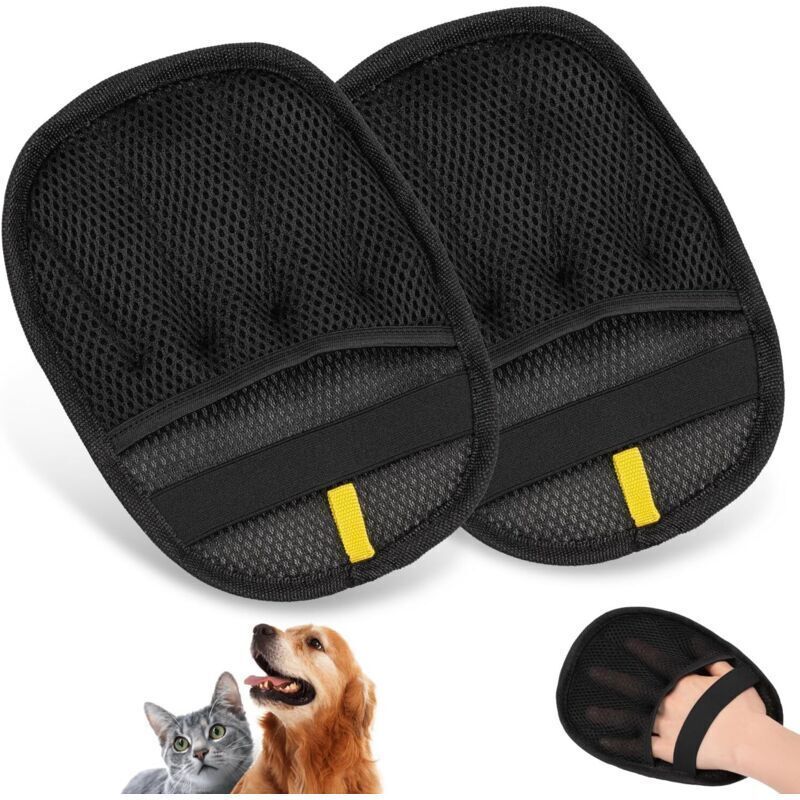 Pflegehandschuhe, 2er-Set – Für Massage, Bad und Haarentfernung