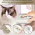 3-in-1-Dampfbürste für Katzen und Hunde – Entwirrer und Massage – Weiß