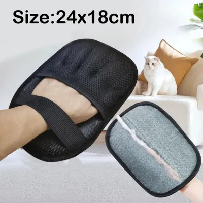 Gants de toilettage électrostatiques - Pack de 3 Gants de toilettage électrostatiques - Pack de 3