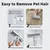 Brosse adhésive réutilisable pour animaux Brosse adhésive réutilisable pour animaux