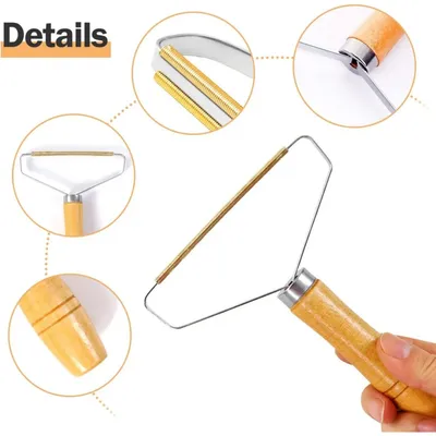 Brosse anti-poils manuelle pour linge et canapés Brosse anti-poils manuelle pour linge et canapés