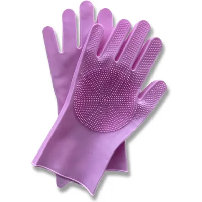 Gant de massage silicone animal toilettage nettoyage Gant de massage silicone animal toilettage nettoyage