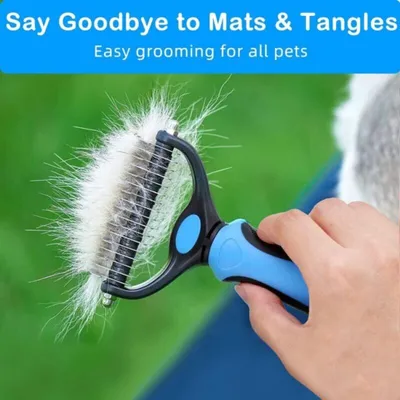 Dogi - Brosse démêlante - Râteau sous-poil efficace Dogi - Brosse démêlante - Râteau sous-poil efficace