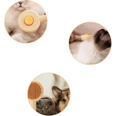 MCBOSON - Brosse autonettoyante - Élimine poils et nœuds MCBOSON - Brosse autonettoyante - Élimine poils et nœuds