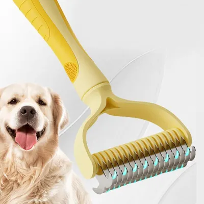 LYCXAMES - Brosse de toilettage double face anti-nœuds LYCXAMES - Brosse de toilettage double face anti-nœuds