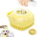 2-in-1-Bade-Bürste für Hunde und Katzen – Integrierter Shampoofach