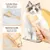 Brosse autonettoyante animaux - Un clic pour nettoyer les poils Brosse autonettoyante animaux - Un clic pour nettoyer les poils