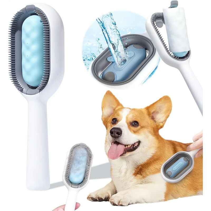 Wasserreinigungsbürste für Tiere – 3-in-1-Pflege und Massage – Pro