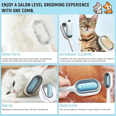 HDSUN - Brosse de toilettage - 3 en 1 Pro HDSUN - Brosse de toilettage - 3 en 1 Pro