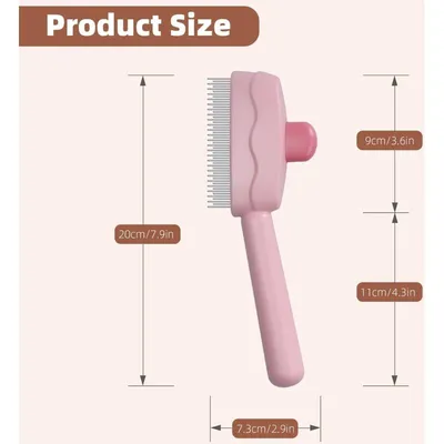 Brosse autonettoyante chiens chats - Massage poils Brosse autonettoyante chiens chats - Massage poils