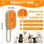 Hekasvm - Brosse vapeur 3 en 1 - Chiens et chats Hekasvm - Brosse vapeur 3 en 1 - Chiens et chats