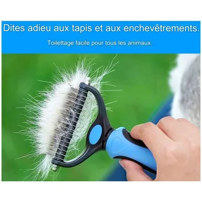 Râteau Toilettage Pro - Élimine le sous-poil Râteau Toilettage Pro - Élimine le sous-poil