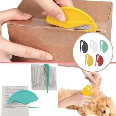 Lot de 5 peignes coupe-nœuds pour chats Lot de 5 peignes coupe-nœuds pour chats