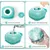 Brosse de bain silicone distributeur shampoing Brosse de bain silicone distributeur shampoing