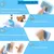 Pecute - Brosse autonettoyante - Élimine 95% des poils morts Pecute - Brosse autonettoyante - Élimine 95% des poils morts