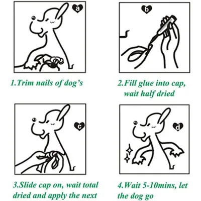 100 Stück100 Stück Weiche Krallenschützer Hunde – 5er-Set in verschiedenen 100 Stück100 Stück Weiche Krallenschützer Hunde – 5er-Set in verschiedenen