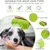 Brosse de bain silicone souple pour chiens et chats