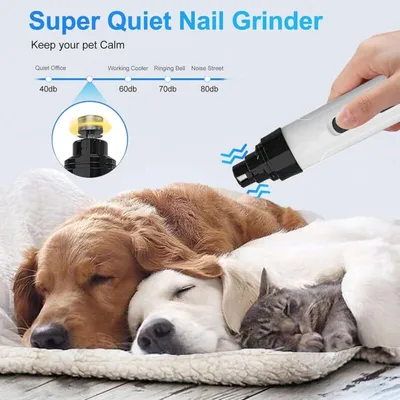 Generic - Coupe-ongles USB - Rechargeable, toilettage chiens/chats Generic - Coupe-ongles USB - Rechargeable, toilettage chiens/chats