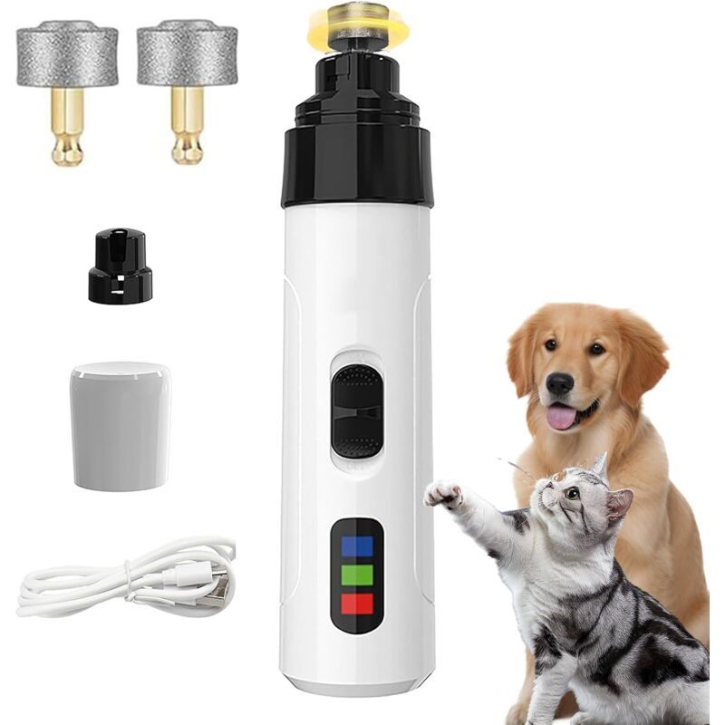 USB-Nagelschere: wiederaufladbar, zur Pfote-Pflege bei Hunden/Katzen