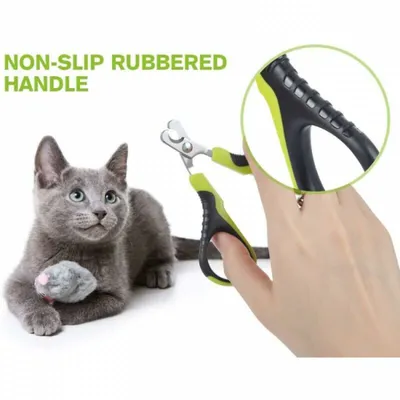 Coupe-ongles pro : acier inox, courbé, précis chiens/chats Coupe-ongles pro : acier inox, courbé, précis chiens/chats