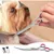 Gebogene 6-Zoll-Pflegeschere für Hunde und Katzen – Professionell