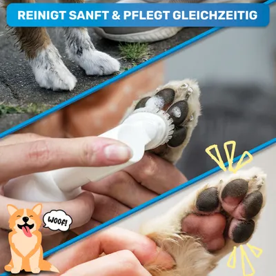 BluePet Pfotenschaum sanfter Pfotenreiniger Reinigungsschaum für Hunde