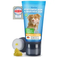 BluePet Pfotenbalsam Hund, Hundepfoten Balsam, Pfotencreme trockene Pfoten