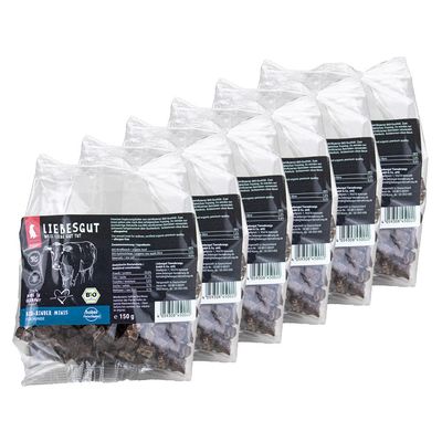 Liebesgut Hunde-Snack Bio Rinder Minis Hundeleckerli