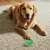 Interaktiver Hundeball, 6,6 cm, bewegungsaktiviert, USB-aufladbar, Grün