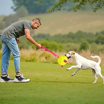 Schwimmender Hunde-Football, robustes Outdoor-Spielzeug