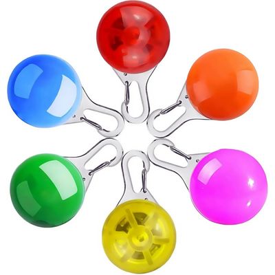 LED-Anhänger-Set Hunde- Katzenhalsbänder, 6er-Set, Nachtlicht-Sicherheitsan