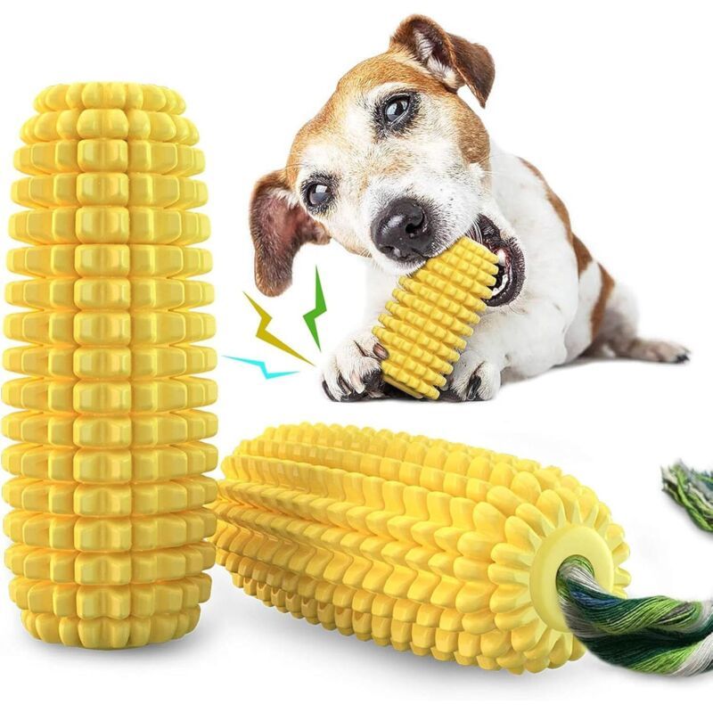 Robustes Hundespielzeug aus Gummi, Zahnreinigung, interaktiv