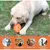 Unzerbrechlicher Hunde-Rugbyball, robust für große und mittelgroße Hunde