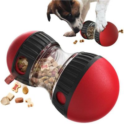 Hundeball – interaktives Spielzeug langsames Füttern, drinnen draußen