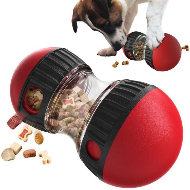 Hundeball – interaktives Spielzeug langsames Füttern, drinnen draußen