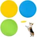 3er-Set Hunde-Frisbee 17,8 cm – weiche Gummi-Wurfscheibe für draußen