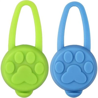 2er-Set LED-Anhänger für Hunde – blinkend, 3 Modi, Sicherheitshalsband