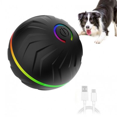 Interaktiver Hundeball – automatischer, wiederaufladbarer, springender Ball