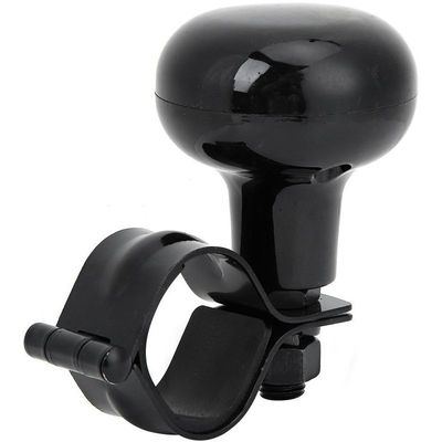 Lenkrad-Ball-Booster-Zusatzknopf für Universal-Auto, Schwarz