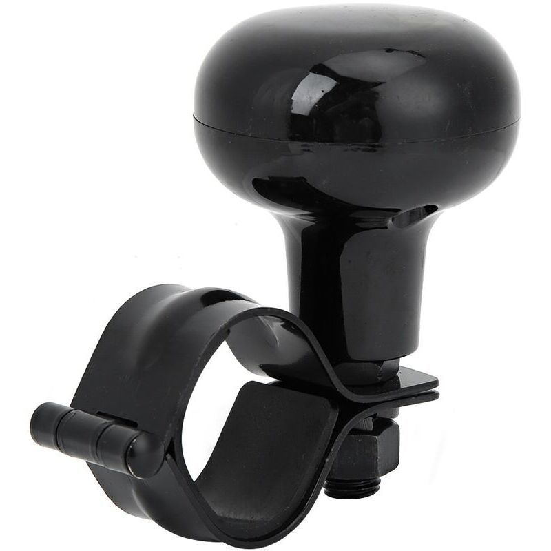 Lenkrad-Ball-Booster-Zusatzknopf für Universal-Auto, Schwarz