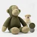 PiuPet® Tierspielzeug I Hundespielzeug I Affe XXL I Quietscher