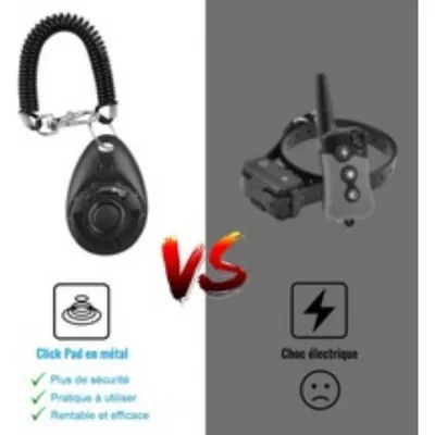 Hundetraining-Clicker mit elastischer Handschlaufe und großem Knopf Hundetraining-Clicker mit elastischer Handschlaufe und großem Knopf
